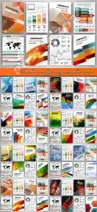 Brochure and flyer design template vector 4