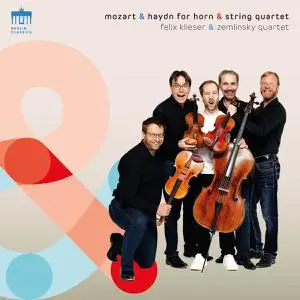 Felix Klieser & Zemlinsky Quartet - Mozart & Haydn for Horn & String Quartet (2022)