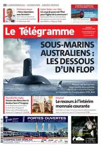 Le Télégramme Brest Abers Iroise - 15 Septembre 2023