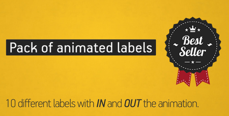 Animated Labels Pack - Project for After Effects (VideoHive)