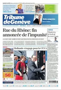 Tribune de Genève du 17 Avril 2015