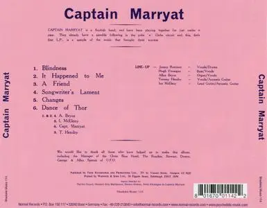 Captain Marryat - Captain Marryat (1974) {2010, Reissue}