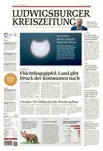 Ludwigsburger Kreiszeitung LKZ  - 25 Oktober 2022