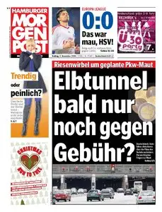 Hamburger Morgenpost vom 6. November 2009