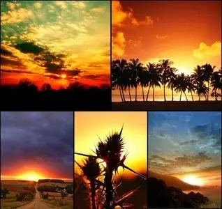 Beautifull Sunset Views Wallpapers