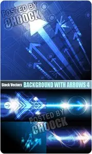Background with arrows 4 - Stock Vector