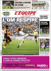 L'Equipe - Dimanche 22 Aout 2010