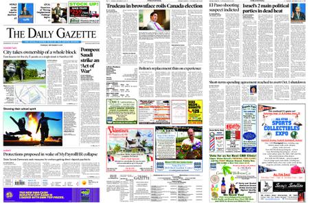 The Daily Gazette – September 19, 2019