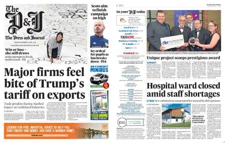 The Press and Journal Moray – November 19, 2019