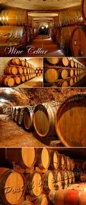 Stock Photo - Wine Cellar