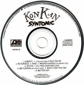 Kon Kan - Syntonic (1990) {Atlantic} **[RE-UP]**