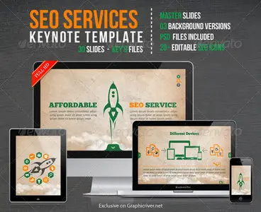 GraphicRiver - SEO Services Keynote Template