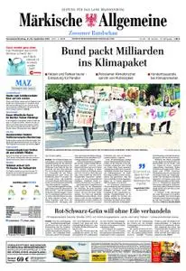 Märkische Allgemeine Zossener Rundschau - 21. September 2019