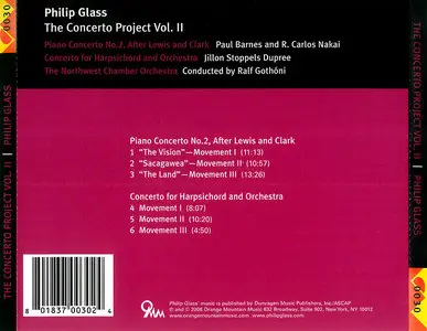 Philip Glass - The Concerto Project Vol. II:  Piano Concerto No. 2 & Concerto for Harpsichord and Orchestra (2006)
