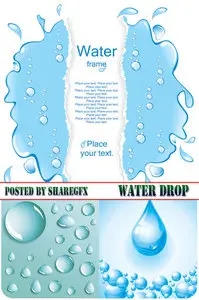 Stock Vector - Water Drop
