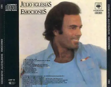 Julio Iglesias - Emociones (1978)