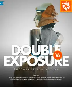 GraphicRiver - Double Exposure 2 Action