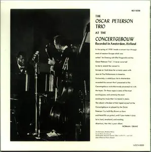 The Oscar Peterson Trio - At The Concertgebouw (1957) [Remastered 2005]