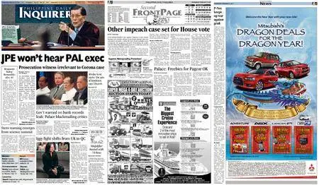 Philippine Daily Inquirer – February 22, 2012