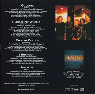 Def Leppard - Goodbye (1999) [Mercury PHCR-4086, Japan]