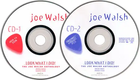 Joe Walsh - Look What I Did! The Joe Walsh Anthology (1995) 2CDs, Japanese Press