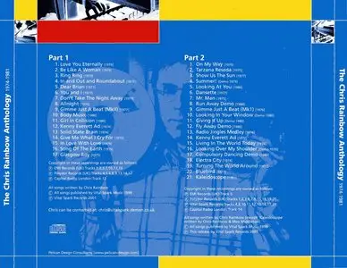 Chris Rainbow ‎– The Chris Rainbow Anthology 1974-1981 (2001) 2CD