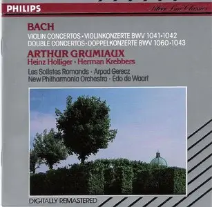 Bach: Violin Concertos BWV 1041 & 1042 and Double Concertos BWV 1060 & 1043 - Arthur Grumiaux