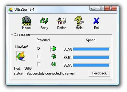 Portable UltraSurf v9.4