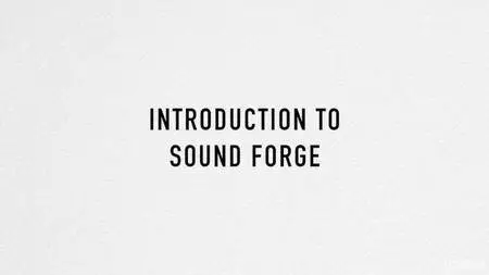Intro to SoundForge Pro 11