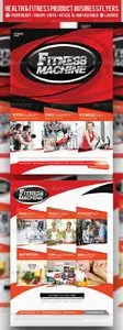 GraphicRiver Multipurpose Fitness or Product Flyer PSD Template 
