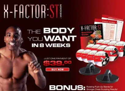 Weider X-Factor ST: The Body You Want in 8 Weeks (2012)