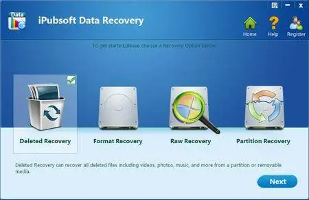 iPubsoft Data Recovery 2.1.4 Multilingual