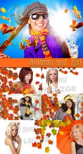 Autumn and girl