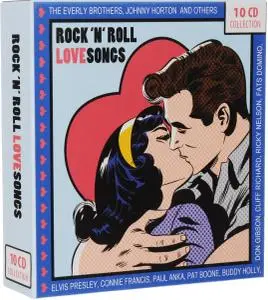 V.A. - Rock'n'Roll Love Songs [10CD Box Set] (2015)