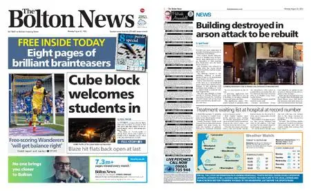 The Bolton News – August 16, 2021