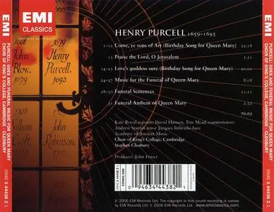 Stephen Cleobury, Academy of Ancient Music & Choir of King’s College, Cambridge - Henry Purcell: Music for Queen Mary (2006)