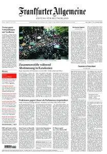 Frankfurter Allgemeine Zeitung F.A.Z. mit Rhein-Main Zeitung - 02. Oktober 2017