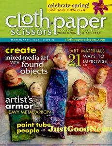 Cloth Paper Scissors - Issue 23 March/April 2009