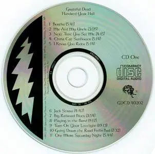 Grateful Dead - Hundred Year Hall (1972) {2CD Set Grateful Dead GDCD40202 rel 1995}