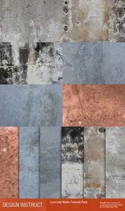 Photo Stock - High-Quality Concrete Wall Textures