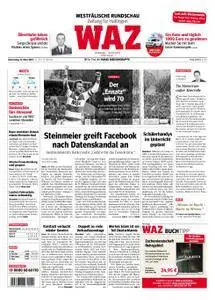 WAZ Westdeutsche Allgemeine Zeitung Hattingen - 22. März 2018