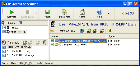 File Access Scheduler v4.7