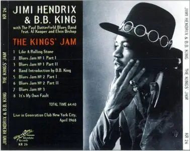 Jimi Hendrix & B.B.King - The Kings Jam  (1968)