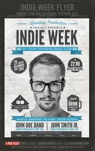GraphicRiver Indie Week Flyer/Poster