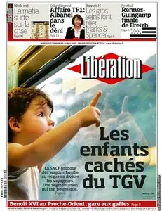 Libération. Samedi & Dimande 10 Mai 2009