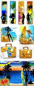 Vector - Summer first travel
