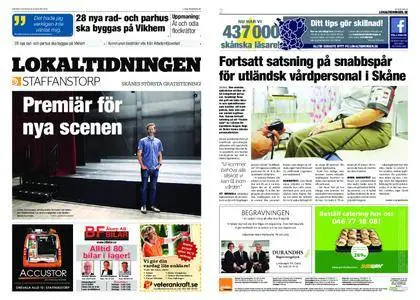 Lokaltidningen Staffanstorp – 25 augusti 2018