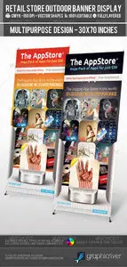 GraphicRiver Retail Store Billboard & Outdoor Banner Signage