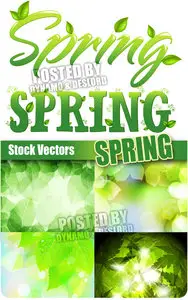 Green Spring - Stock Vectors