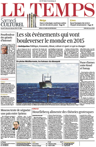 Le Temps du Samedi/Dimanche, 03./04. Janvier 2015